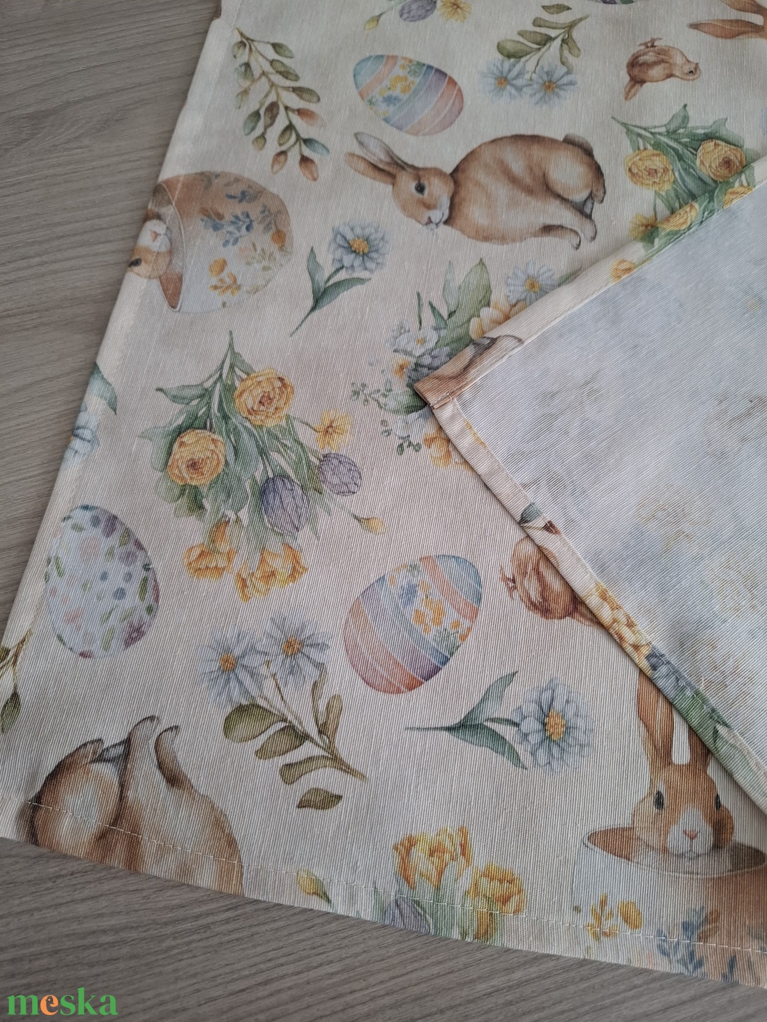 Húsvéti asztalközép nyuszkós, pasztelles színvilágban - otthon & életmód - konyhafelszerelés, tálalás - tálalás - tálalás - Meska.hu