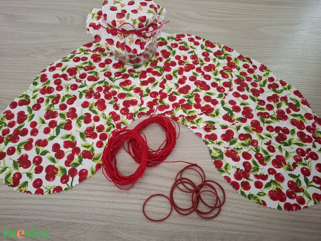 Befőttes tető szett - 10 db-os, meggyes mintás (meggy, cseresznye) - otthon & életmód - konyhafelszerelés, tálalás - konyhai textil - edényfogó & edényfedő - Meska.hu Befőttes tető szett - 10 db-os, meggyes mintás (meggy, cseresznye) - otthon & életmód - konyhafelszerelés, tálalás - konyhai textil - edényfogó & edényfedő - Meska.hu