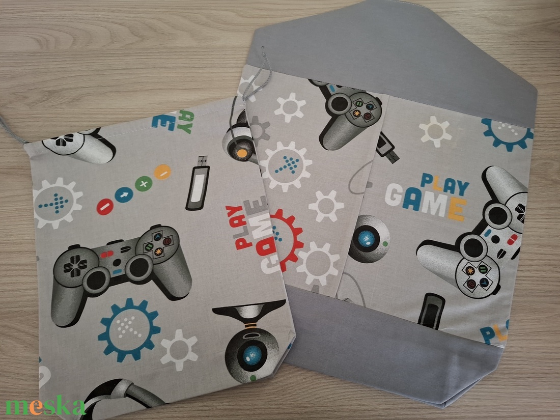 Ovis vagy bölcsis zsák és tornazsák szett kispasiknak - gamer, szürke színvilágban - játék & sport - ovis felszerelés - ovis szett (zsák és tornazsák) - Meska.hu Ovis vagy bölcsis zsák és tornazsák szett kispasiknak - gamer, szürke színvilágban - játék & sport - ovis felszerelés - ovis szett (zsák és tornazsák) - Meska.hu