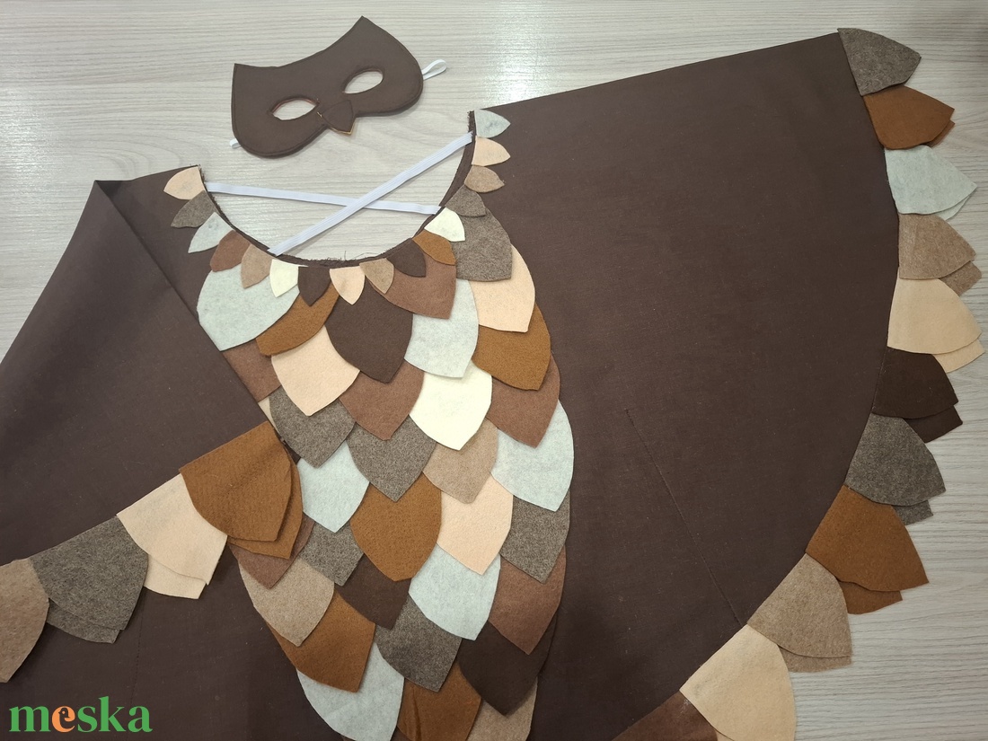 Bagoly jelmez 4-7 éveseknek - ruha & divat - jelmez & álarc - jelmez - Meska.hu