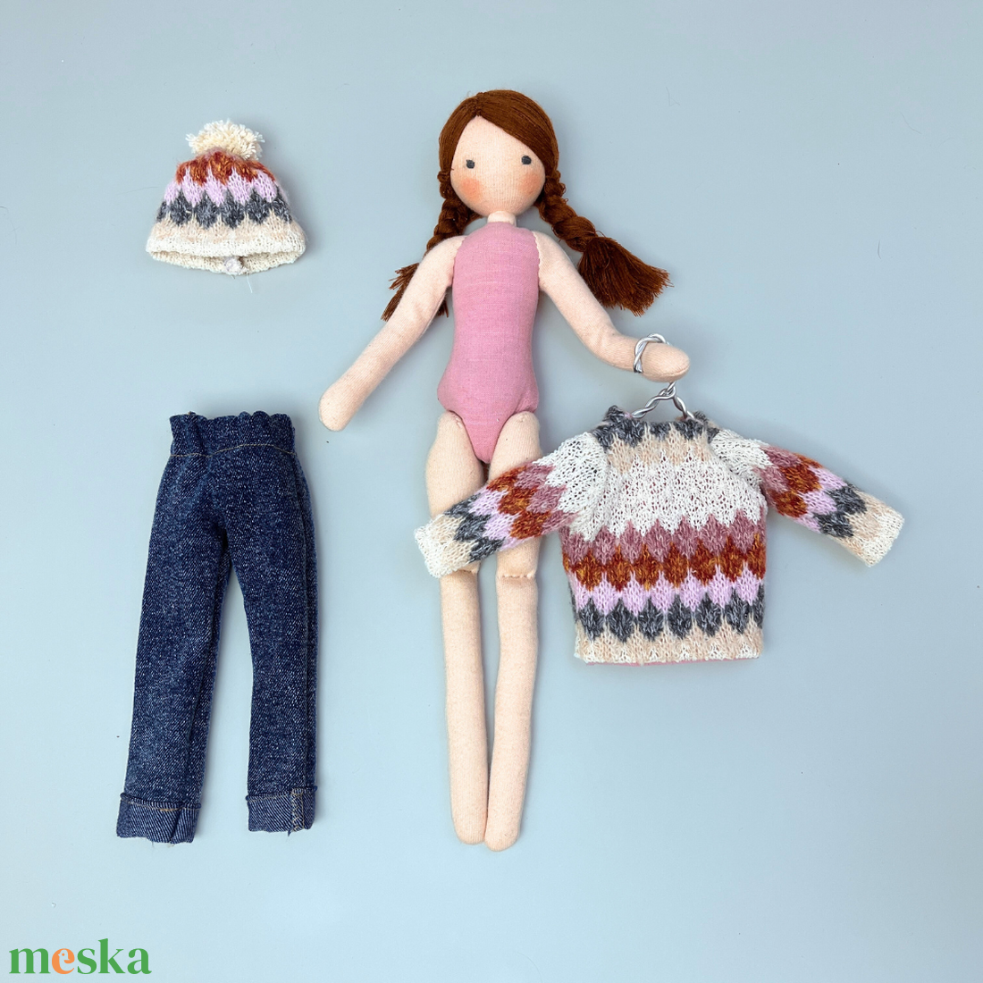 Bogi Baba - Téli szett - játék & sport - baba & babaház - öltöztethető baba - Meska.hu Bogi Baba - Téli szett - játék & sport - baba & babaház - öltöztethető baba - Meska.hu