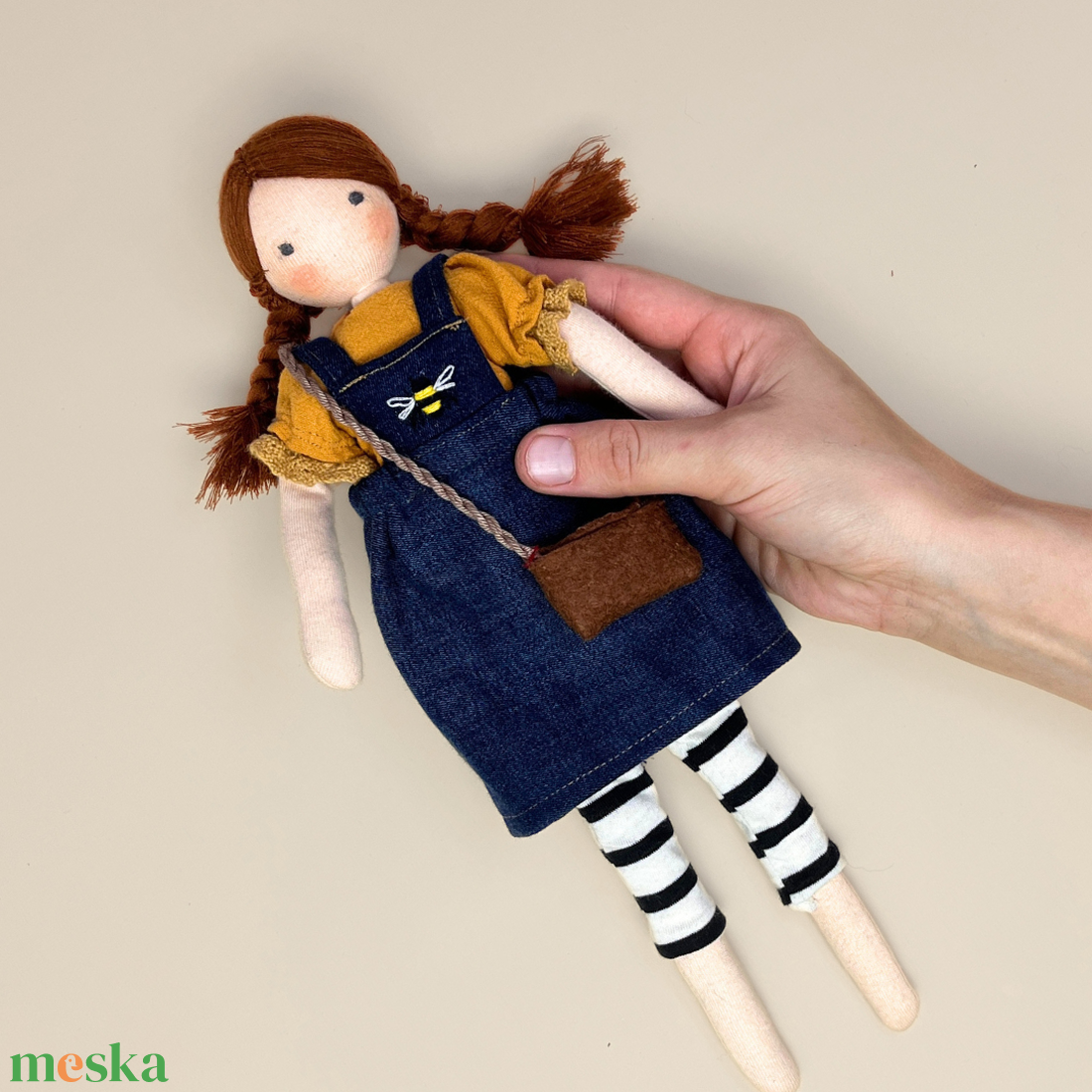 Bogi Baba - Méhecskés szett - játék & sport - baba & babaház - öltöztethető baba - Meska.hu Bogi Baba - Méhecskés szett - játék & sport - baba & babaház - öltöztethető baba - Meska.hu