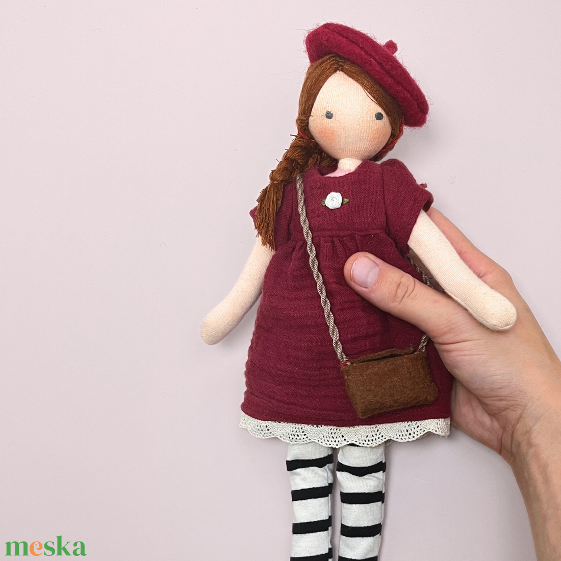 Bogi Baba - Francia szett - játék & sport - baba & babaház - öltöztethető baba - Meska.hu Bogi Baba - Francia szett - játék & sport - baba & babaház - öltöztethető baba - Meska.hu