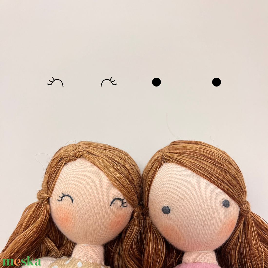 Bogi Baba sárga alapszettben - játék & sport - baba & babaház - öltöztethető baba - Meska.hu