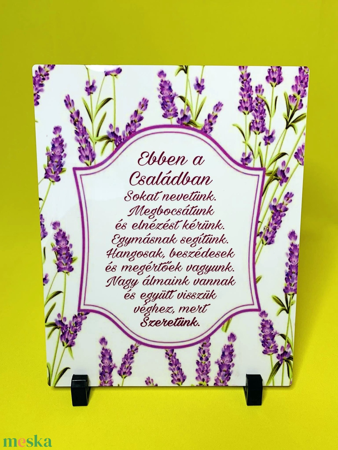 Ebben a családban nyomtatott fémtábla - otthon & életmód - dekoráció - dísztárgy - Meska.hu Ebben a családban nyomtatott fémtábla - otthon & életmód - dekoráció - dísztárgy - Meska.hu