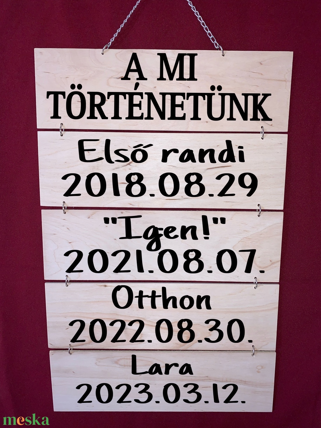 A mi történetünk fatábla - otthon & életmód - dekoráció - dísztárgy - Meska.hu A mi történetünk fatábla - otthon & életmód - dekoráció - dísztárgy - Meska.hu