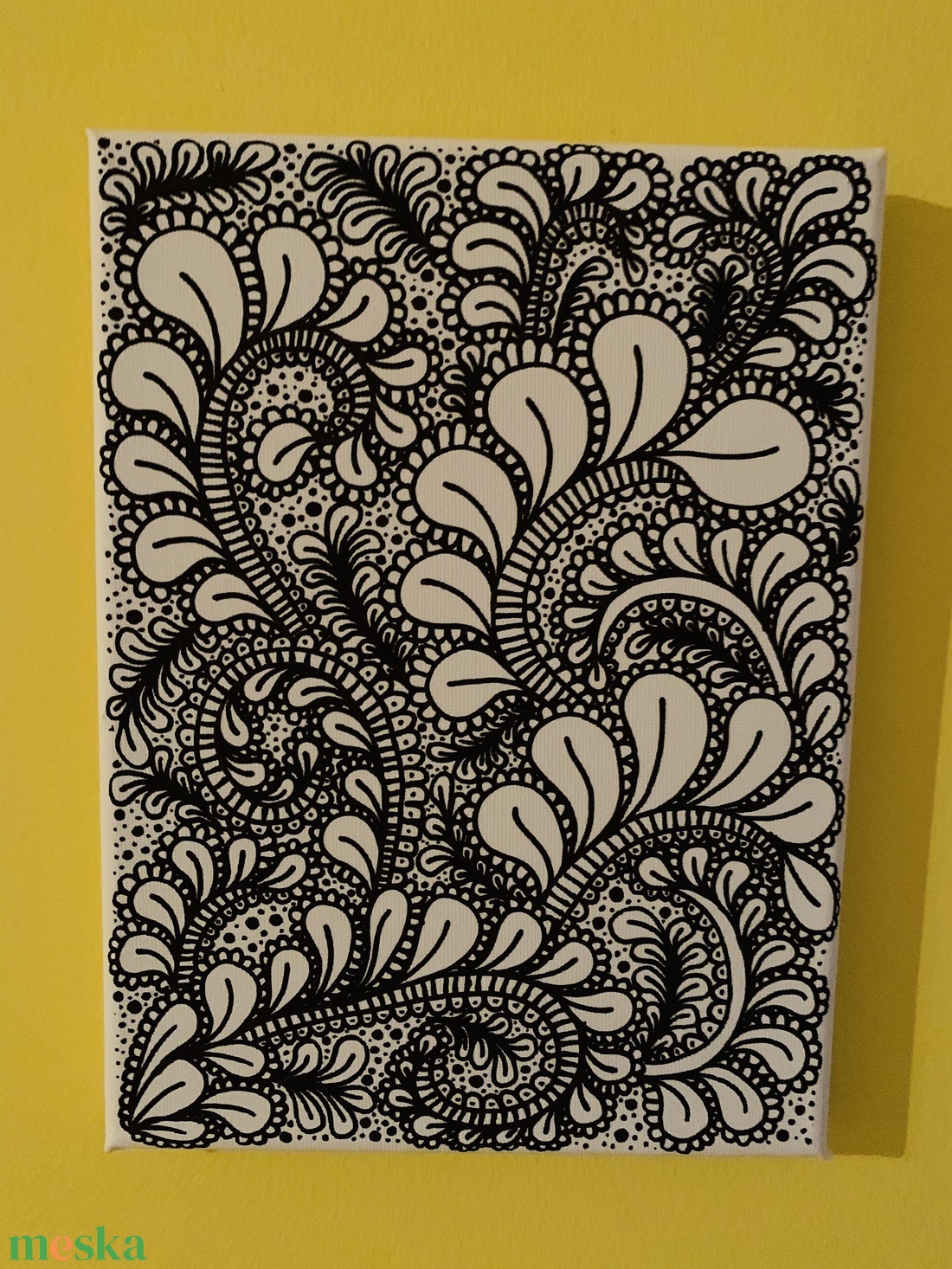 Zentangle falikép - művészet - grafika & illusztráció - egyéb rajzok - Meska.hu Zentangle falikép - művészet - grafika & illusztráció - egyéb rajzok - Meska.hu