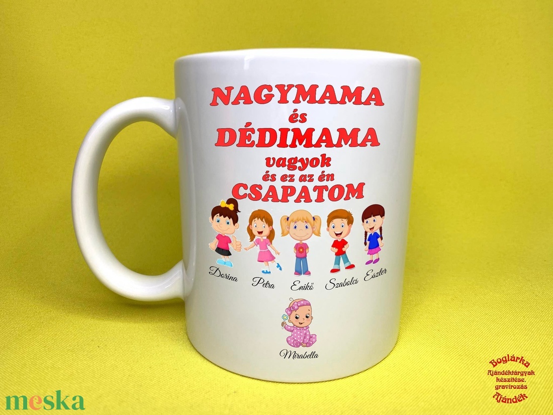 Egyedi nyomtatott bögre - otthon & életmód - konyhafelszerelés, tálalás - tálalás - bögre & csésze - Meska.hu