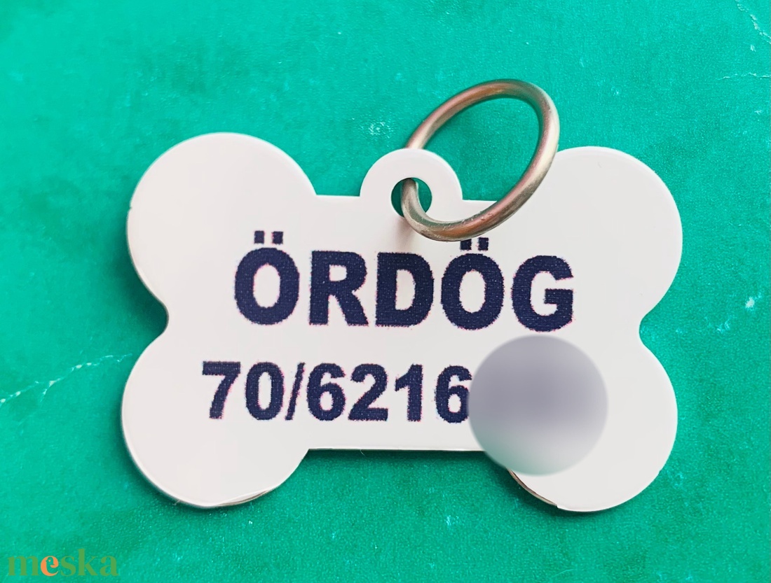 Egyedi nyomtatott kutya/cica biléta - otthon & életmód - kisállatoknak - kutyáknak - kutya biléta - Meska.hu