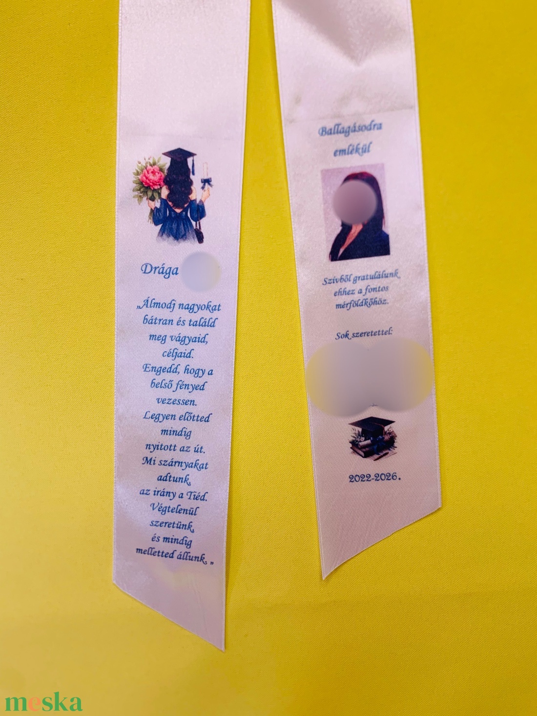 Ballagási szalag - otthon & életmód - papír, írószer - ajándékozás kellékei - ajándékkísérő - Meska.hu