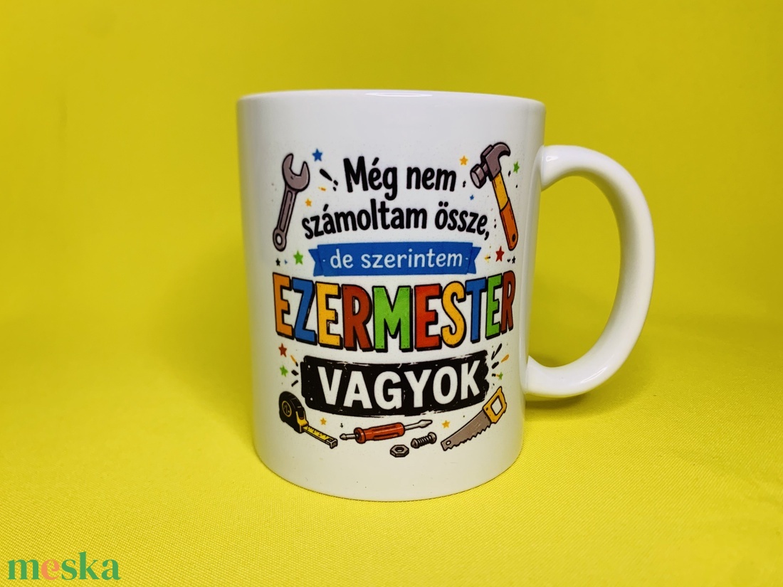 Ezermester bögre - otthon & életmód - konyhafelszerelés, tálalás - tálalás - bögre & csésze - Meska.hu