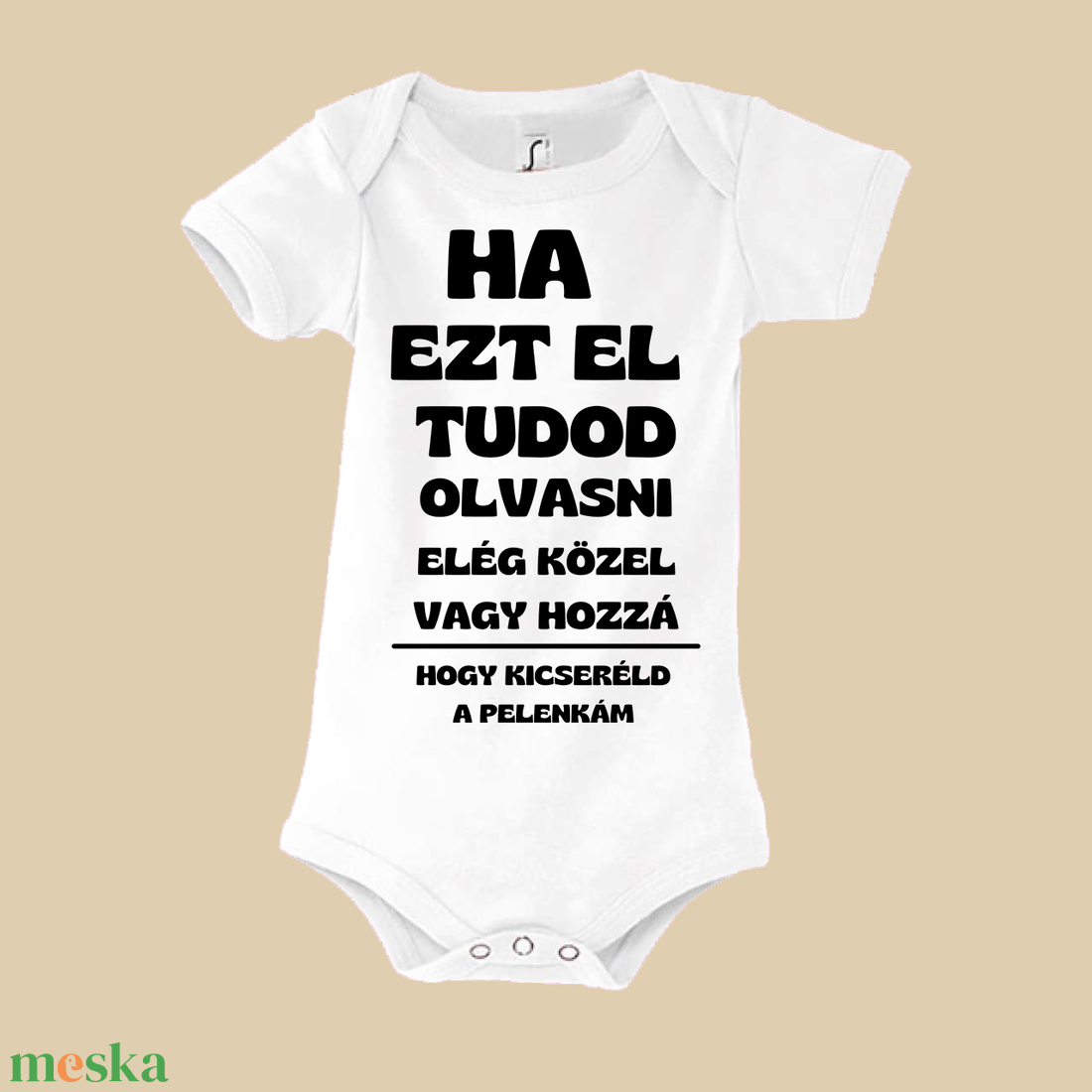 Ha ezt eltudod olvasni baba Bódy - baba - mama - babaruházat - baba body - Meska.hu