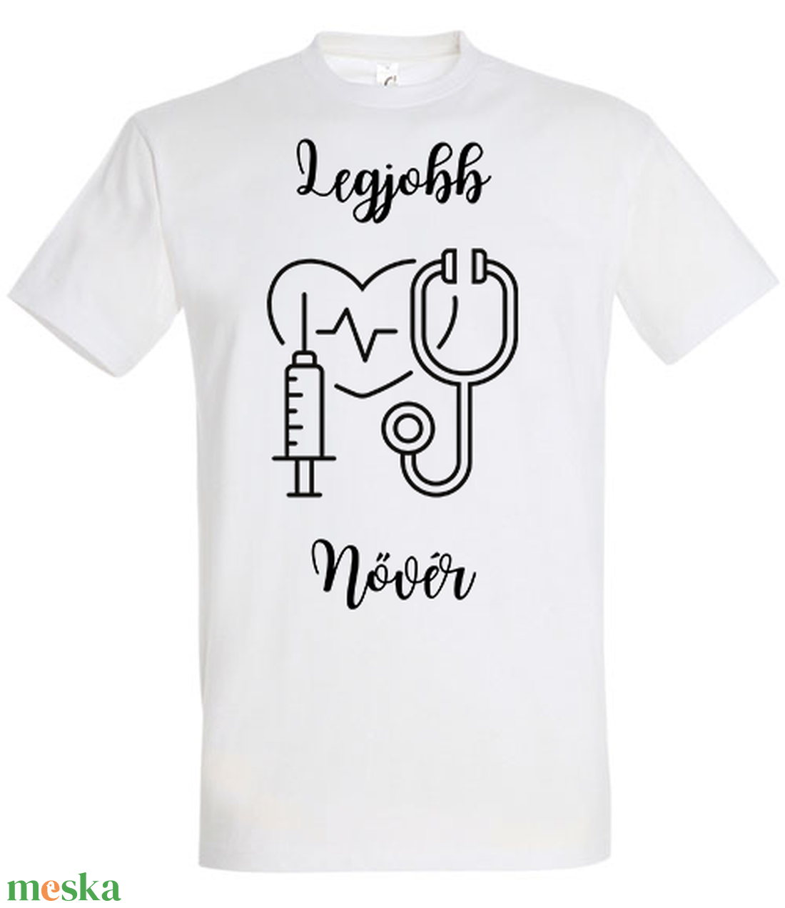 Legjobb Nővér, póló - ruha & divat - férfi ruha - póló - Meska.hu