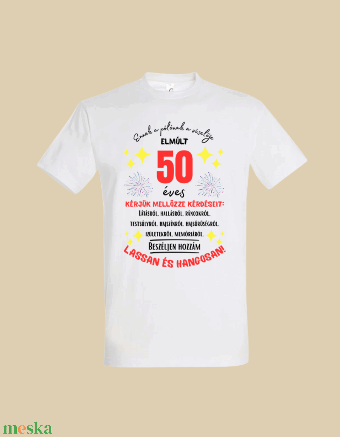 Ennek a pólónak a viselője, póló - ruha & divat - férfi ruha - póló - Meska.hu