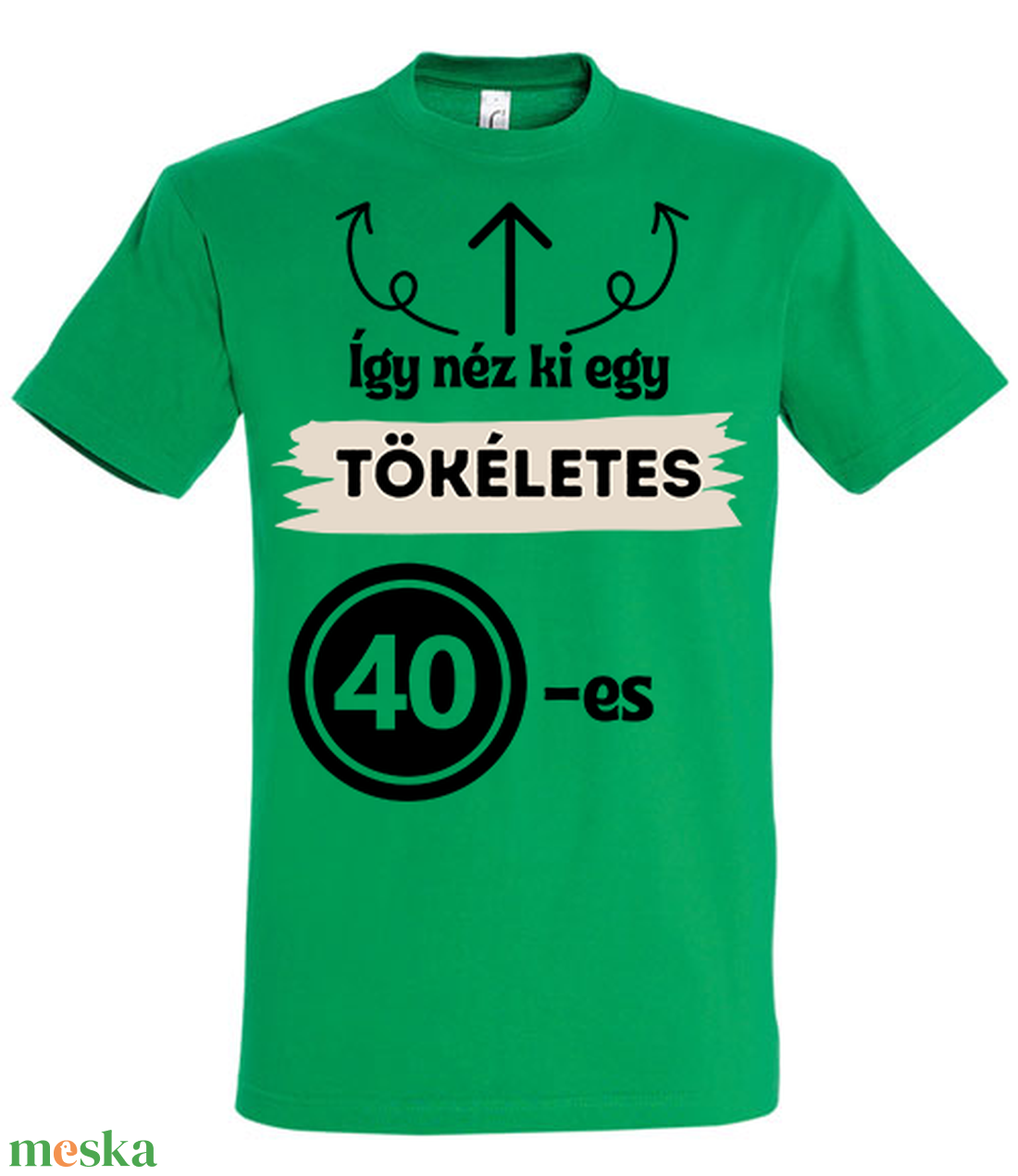 így néz ki, póló - ruha & divat - férfi ruha - póló - Meska.hu