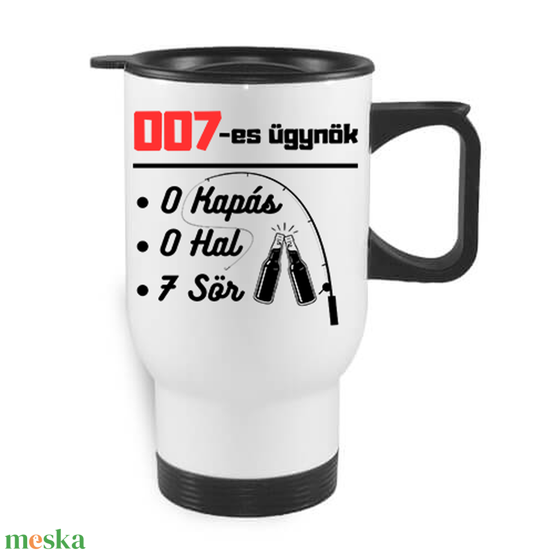 007 autós thermo pohár - otthon & életmód - konyhafelszerelés, tálalás - tálalás - bögre & csésze - Meska.hu