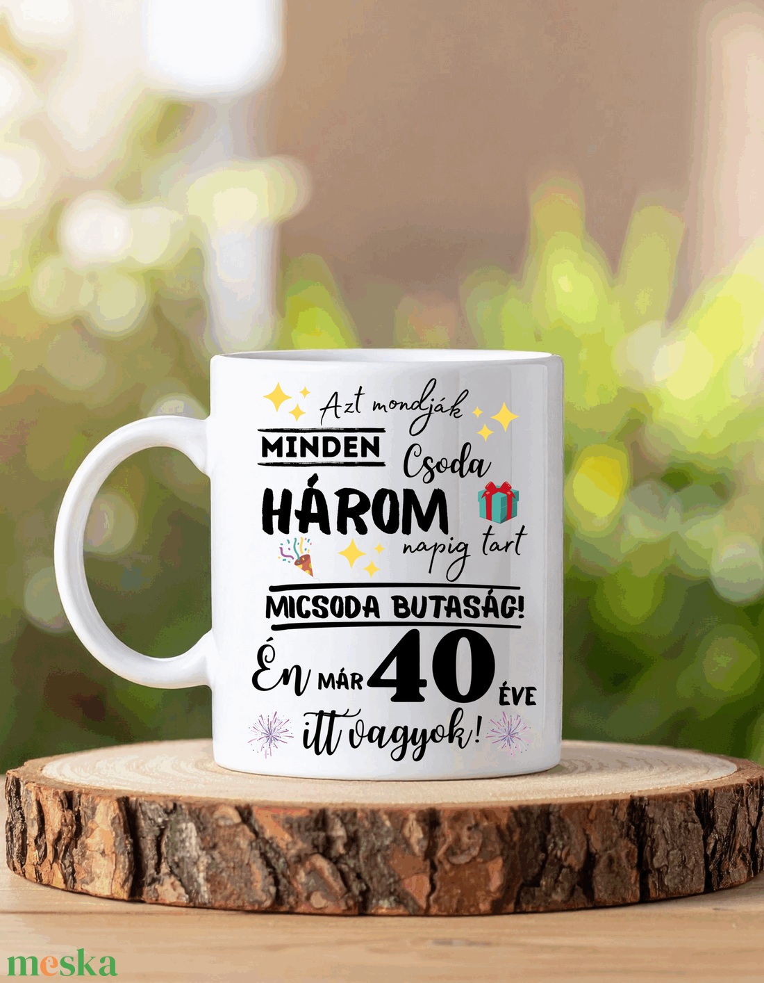 Azt mondják minden csoda, bögre - otthon & életmód - konyhafelszerelés, tálalás - tálalás - bögre & csésze - Meska.hu