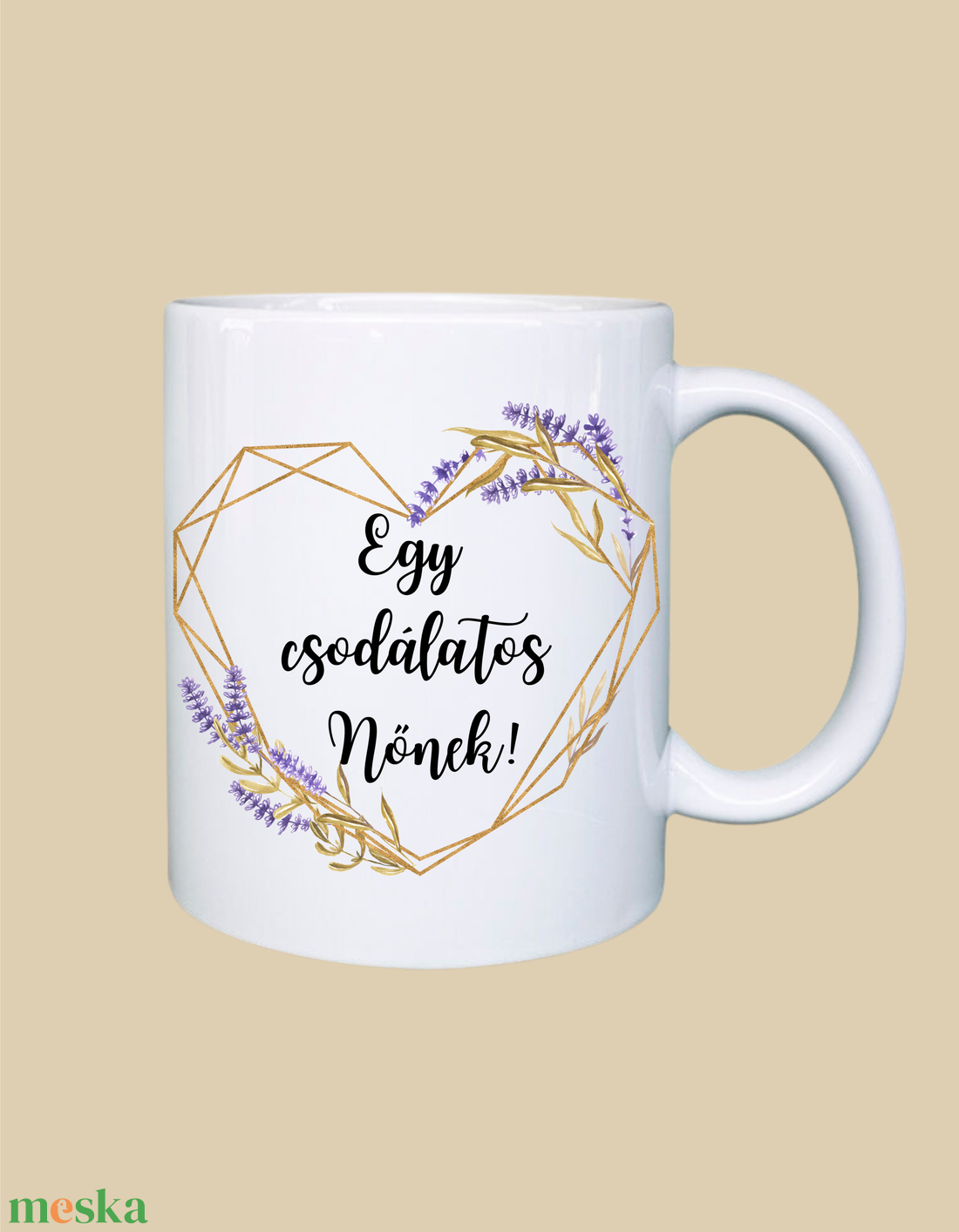 Egy csodálatos nőnek, bögre - otthon & életmód - konyhafelszerelés, tálalás - tálalás - bögre & csésze - Meska.hu