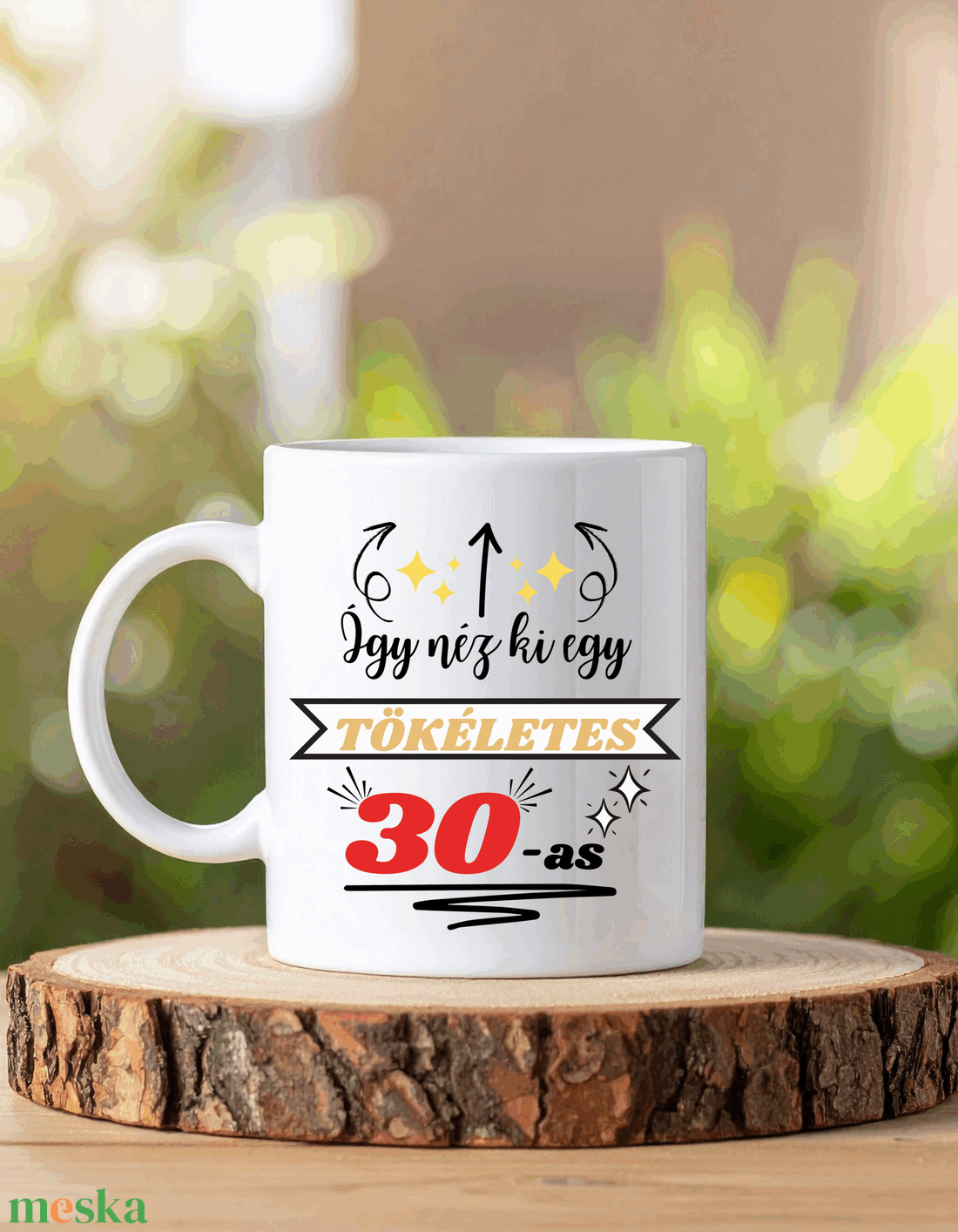 Így néz ki  - otthon & életmód - konyhafelszerelés, tálalás - tálalás - bögre & csésze - Meska.hu