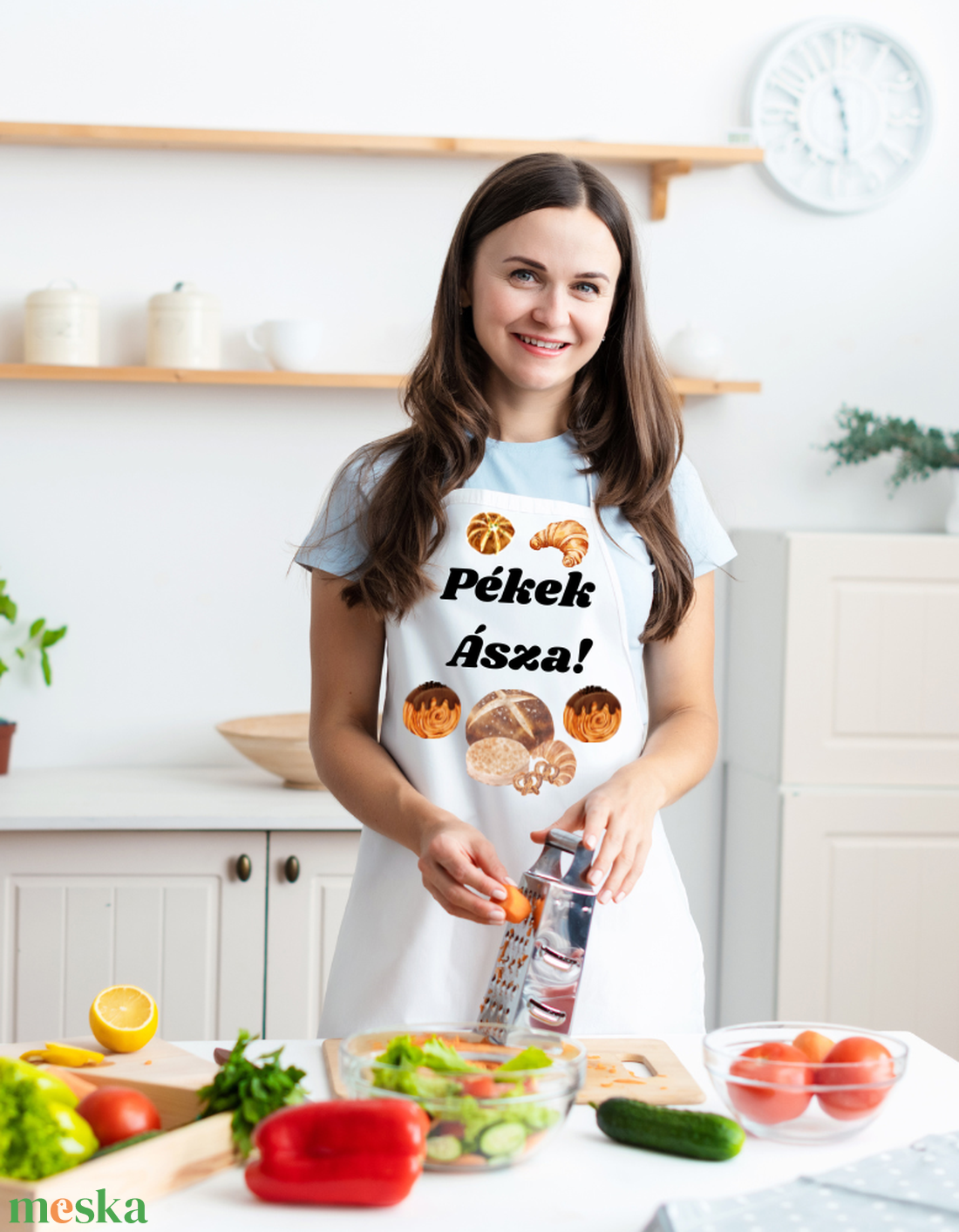 Pékek ásza - otthon & életmód - konyhafelszerelés, tálalás - konyhai textil - kötény - Meska.hu