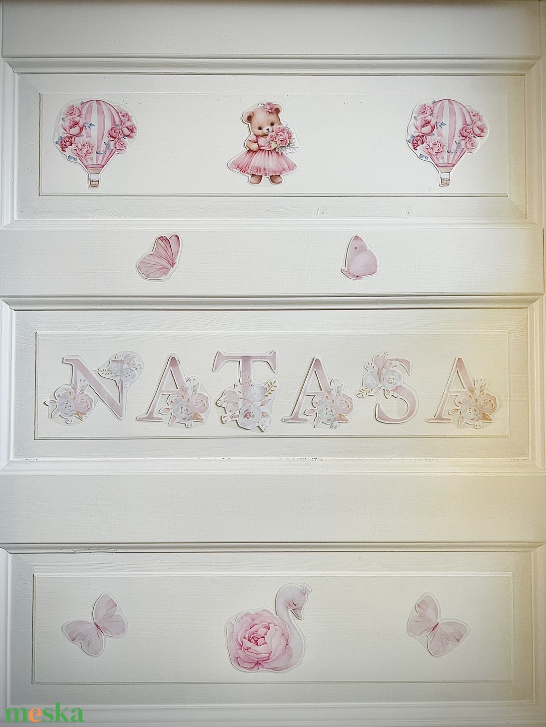 Ajtódísz többféle dekorral - otthon & életmód - dekoráció - ajtó- és ablak dekoráció - ajtódísz & kopogtató - Meska.hu