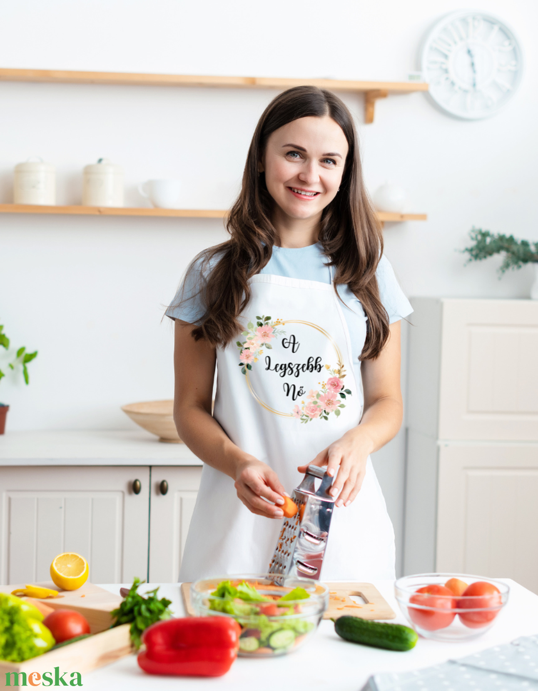 Kötény bármilyen szöveggel és képpel - otthon & életmód - konyhafelszerelés, tálalás - konyhai textil - kötény - Meska.hu