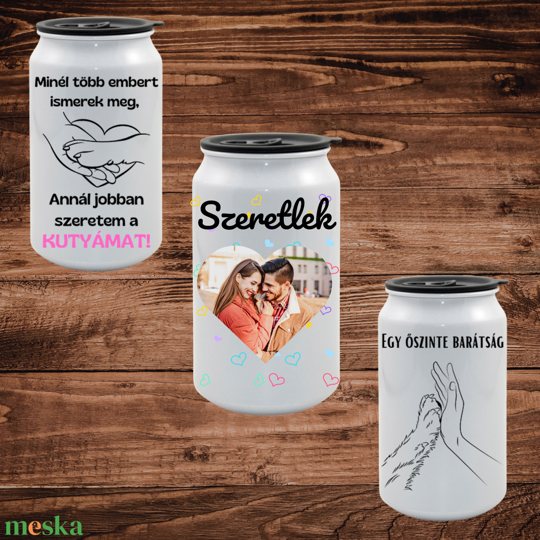 Dobozos üdítős pohár többféle szöveggel és képpel - otthon & életmód - konyhafelszerelés, tálalás - tálalás - bögre & csésze - Meska.hu
