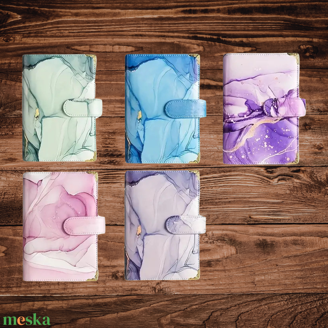 Márványos pénzmappa - táska & tok - pénztárca & más tok - pénztárca - női pénztárca - Meska.hu