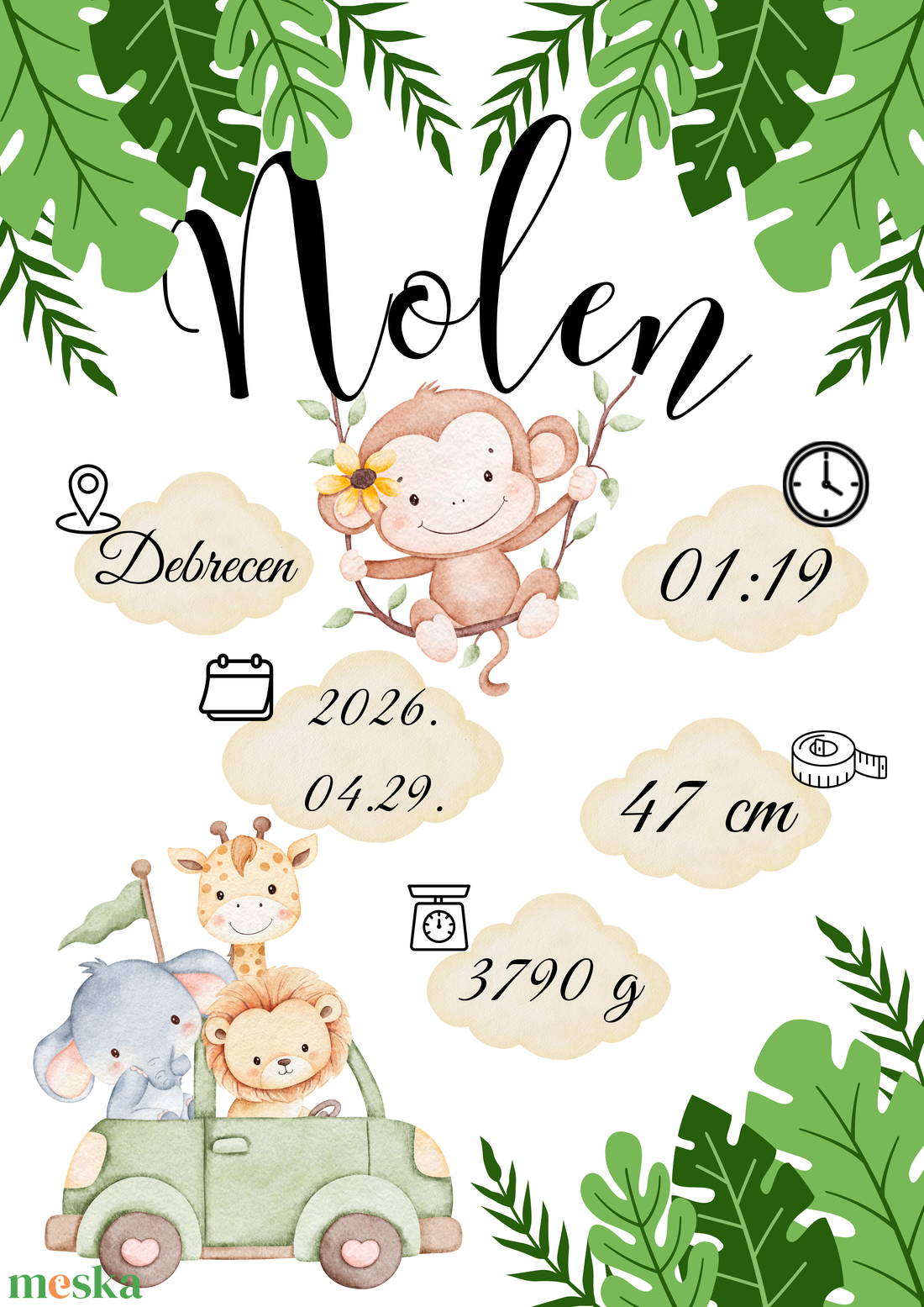 Baba születés kép - baba - mama - babaemlékek - baba emlékőrző - Meska.hu