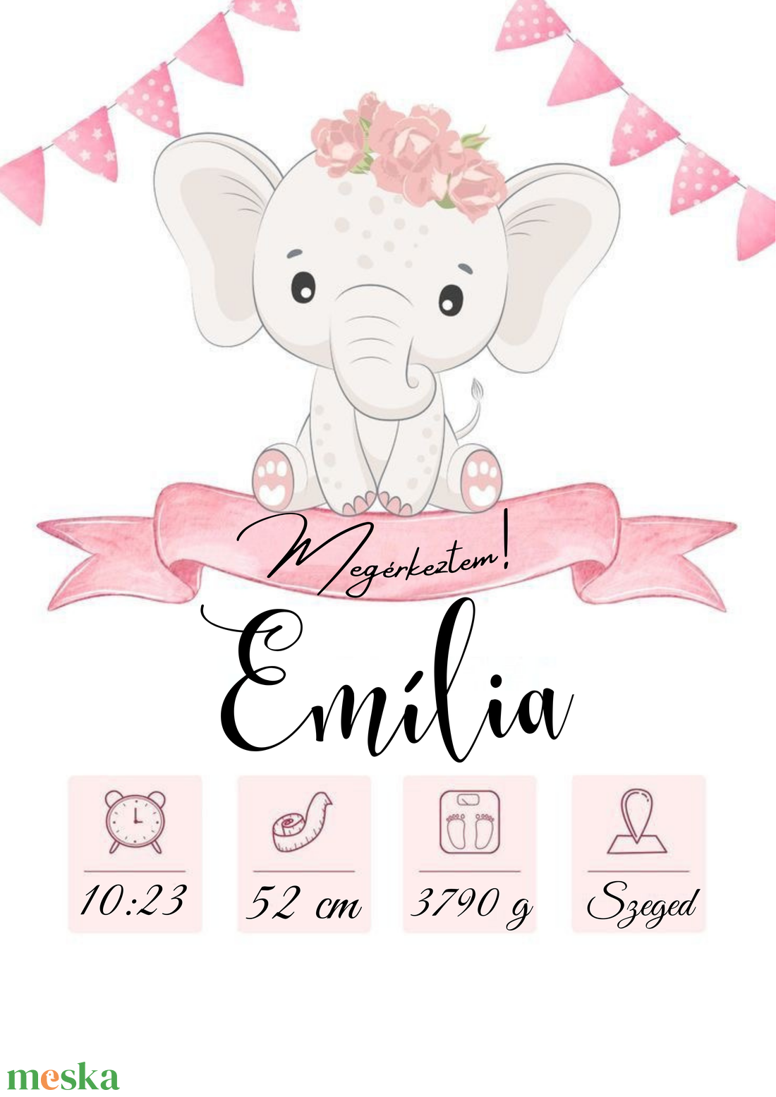 Baba születés kép - baba - mama - babaemlékek - baba emlékőrző - Meska.hu