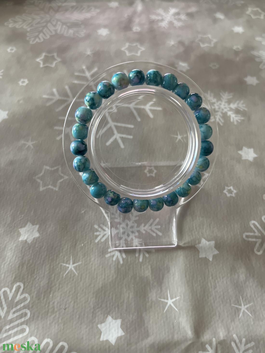 Kézműves karkötő  - ékszer - karkötő - gyöngyös karkötő - Meska.hu