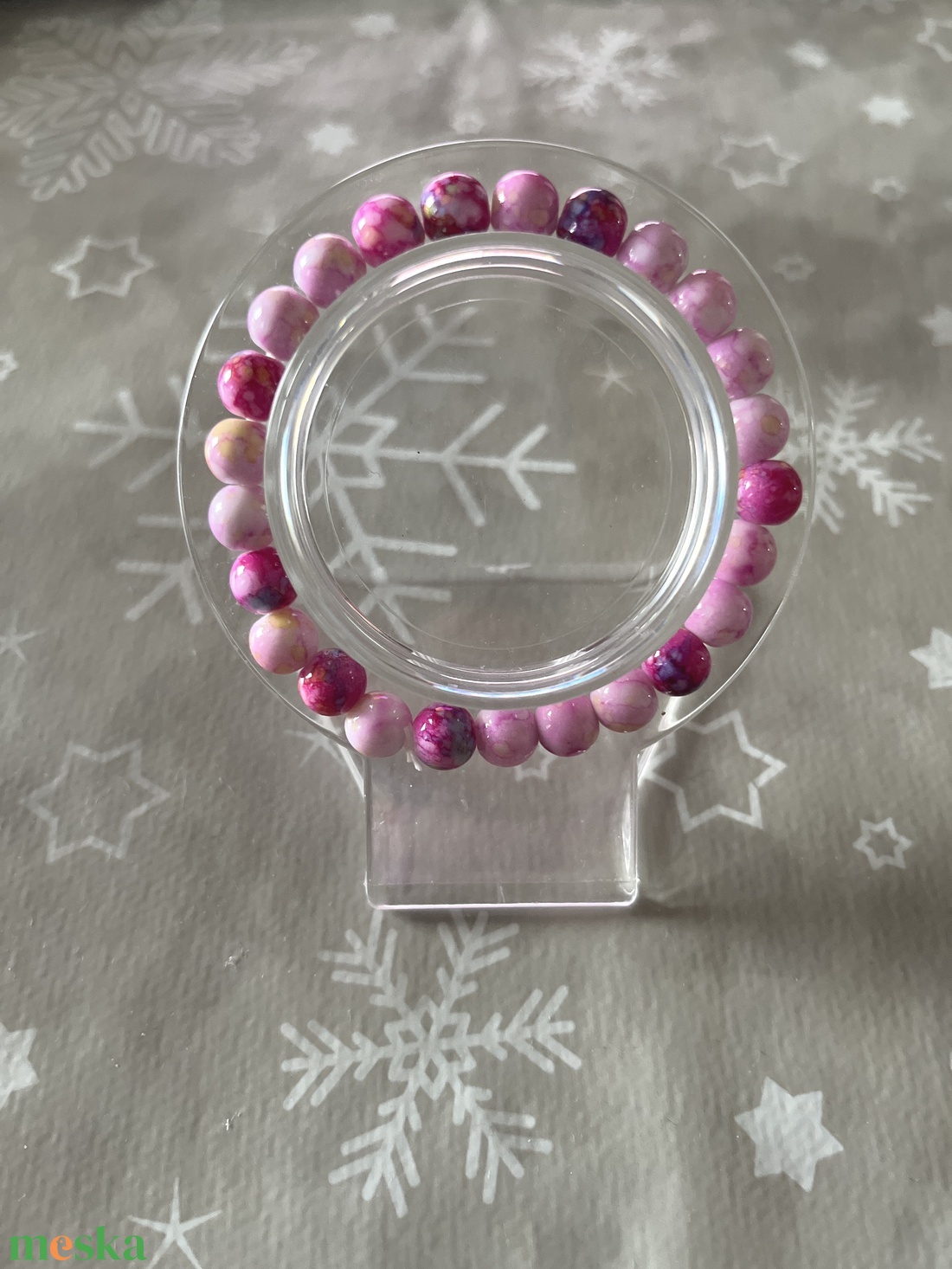 Kézműves karkötő - ékszer - karkötő - gyöngyös karkötő - Meska.hu