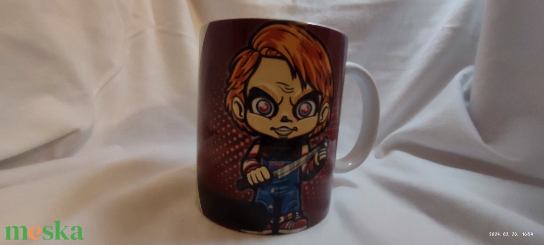 Egyedi Bögre-Chucky - otthon & életmód - konyhafelszerelés, tálalás - tálalás - bögre & csésze - Meska.hu Egyedi Bögre-Chucky - otthon & életmód - konyhafelszerelés, tálalás - tálalás - bögre & csésze - Meska.hu