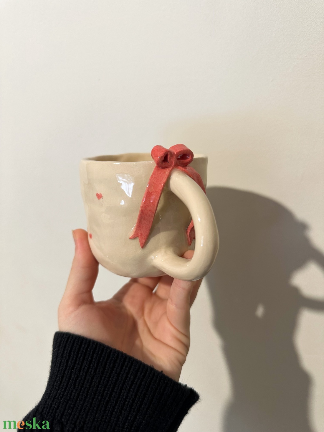 Masnis szíves bögre - otthon & életmód - konyhafelszerelés, tálalás - tálalás - bögre & csésze - Meska.hu