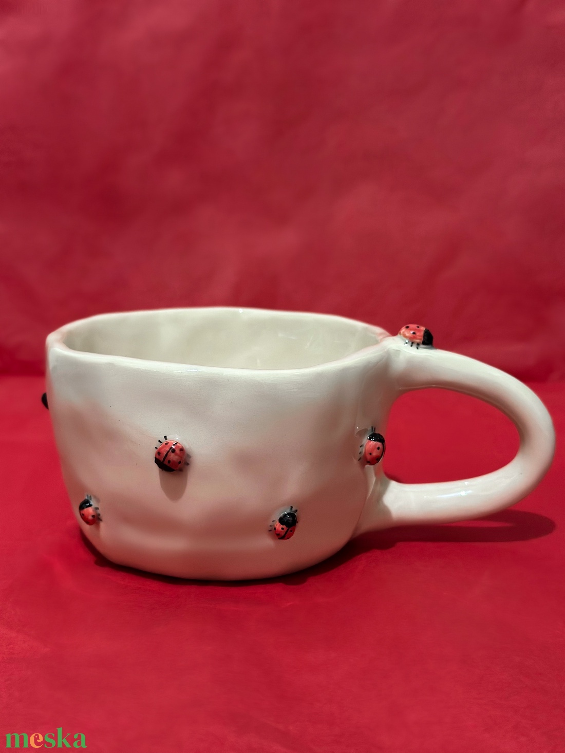 Katicás bögre - otthon & életmód - konyhafelszerelés, tálalás - tálalás - bögre & csésze - Meska.hu