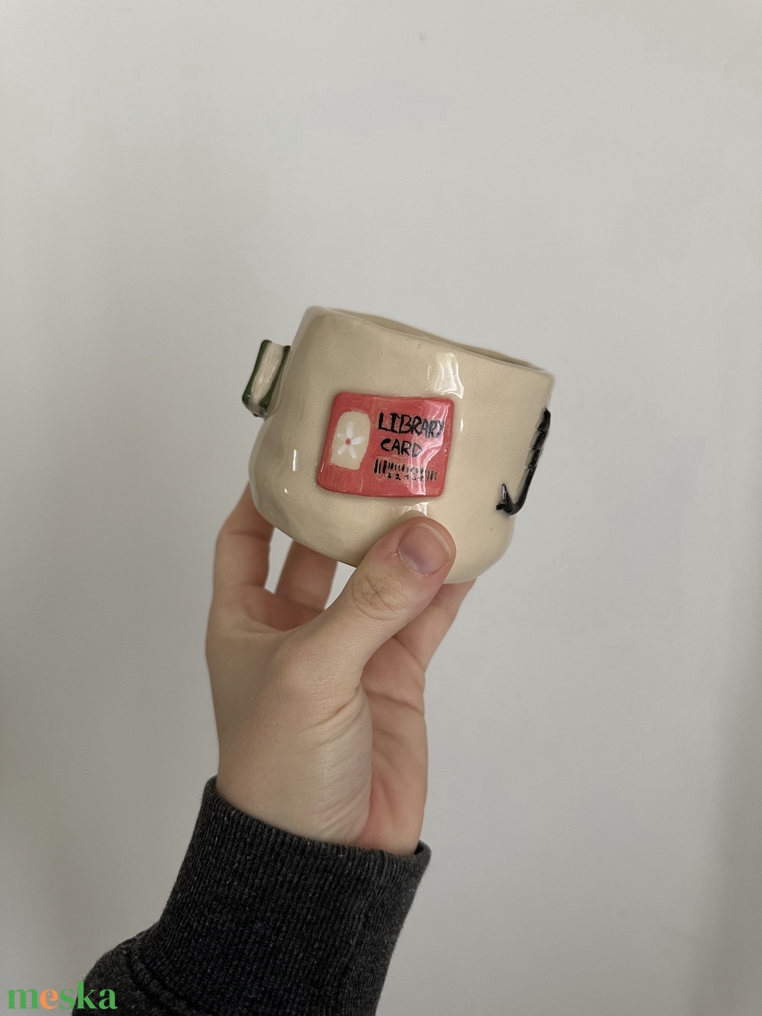 Könyvmoly bögre II. - otthon & életmód - konyhafelszerelés, tálalás - tálalás - bögre & csésze - Meska.hu