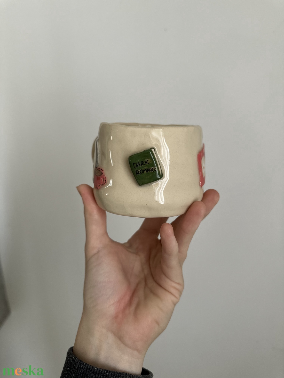 Könyvmoly bögre II. - otthon & életmód - konyhafelszerelés, tálalás - tálalás - bögre & csésze - Meska.hu