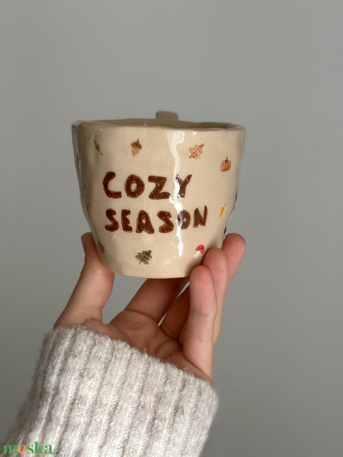 Cozy Season bögre - otthon & életmód - konyhafelszerelés, tálalás - tálalás - bögre & csésze - Meska.hu