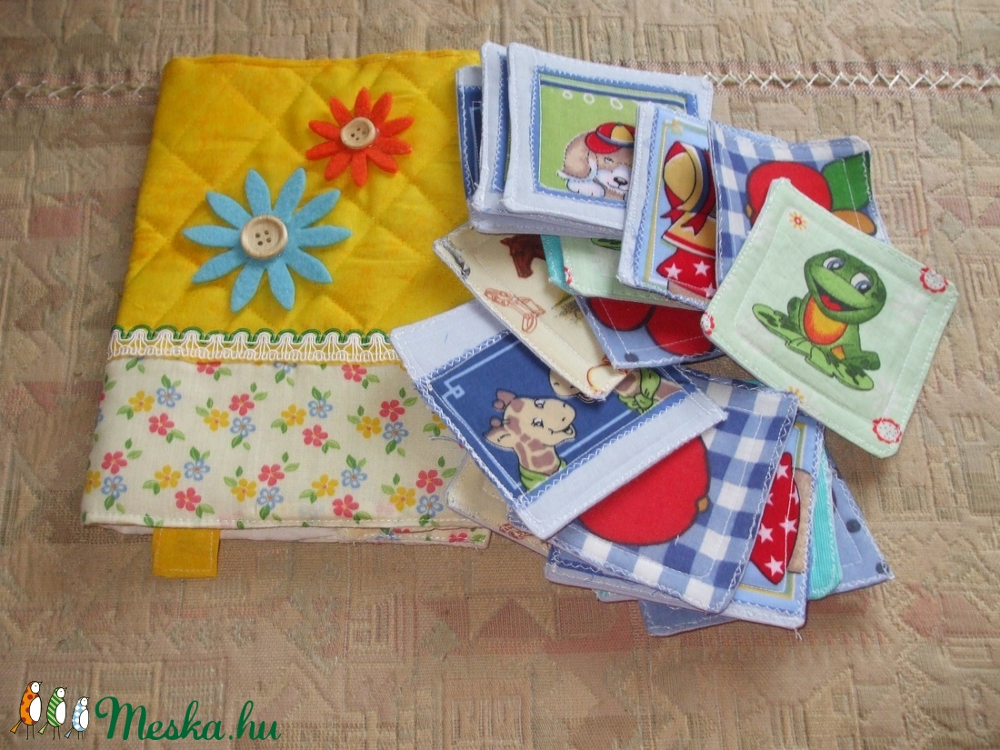 Textil memória játék -  - Meska.hu