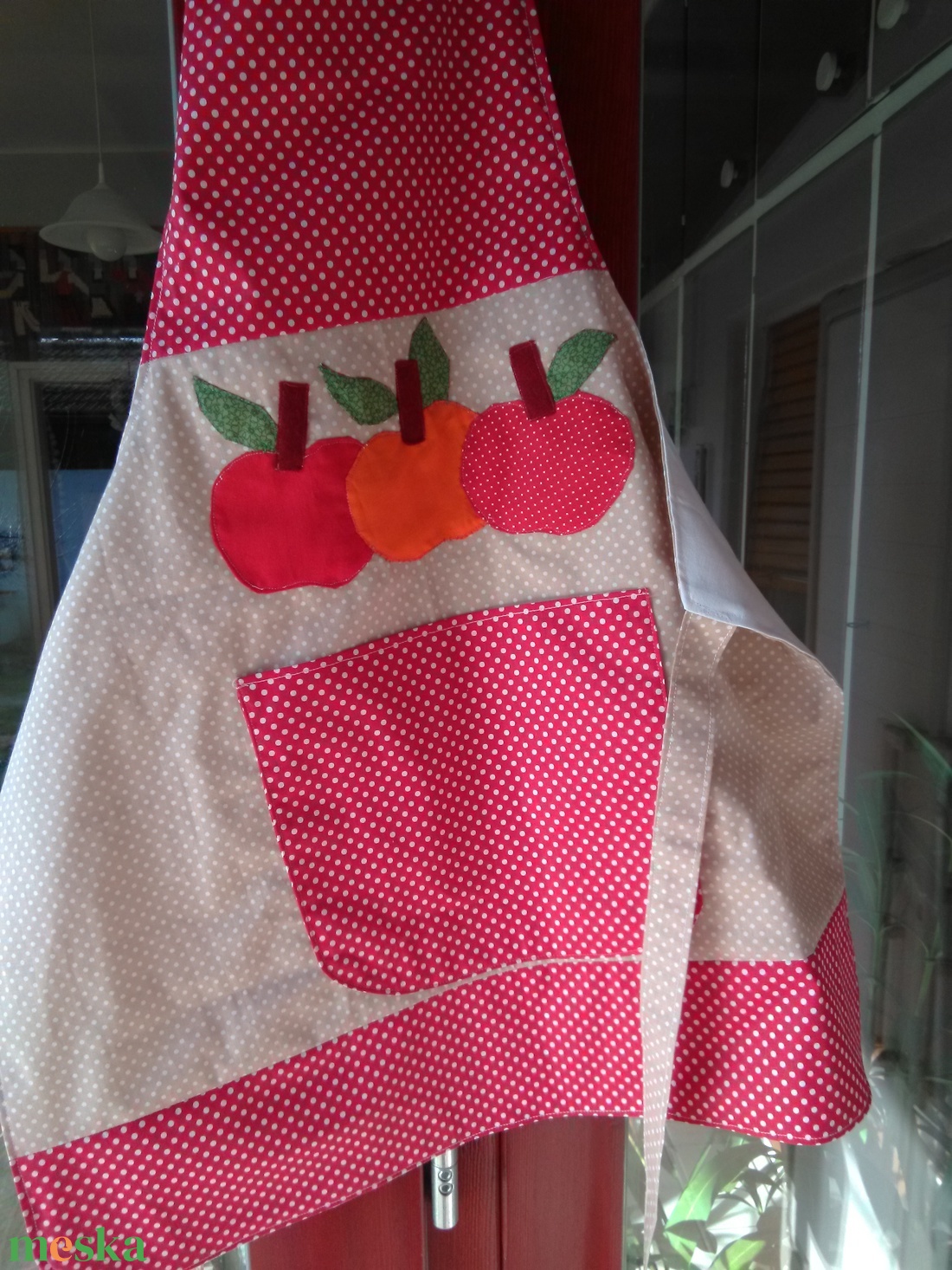 Almás kötény - otthon & életmód - konyhafelszerelés, tálalás - konyhai textil - kötény - Meska.hu Almás kötény - otthon & életmód - konyhafelszerelés, tálalás - konyhai textil - kötény - Meska.hu