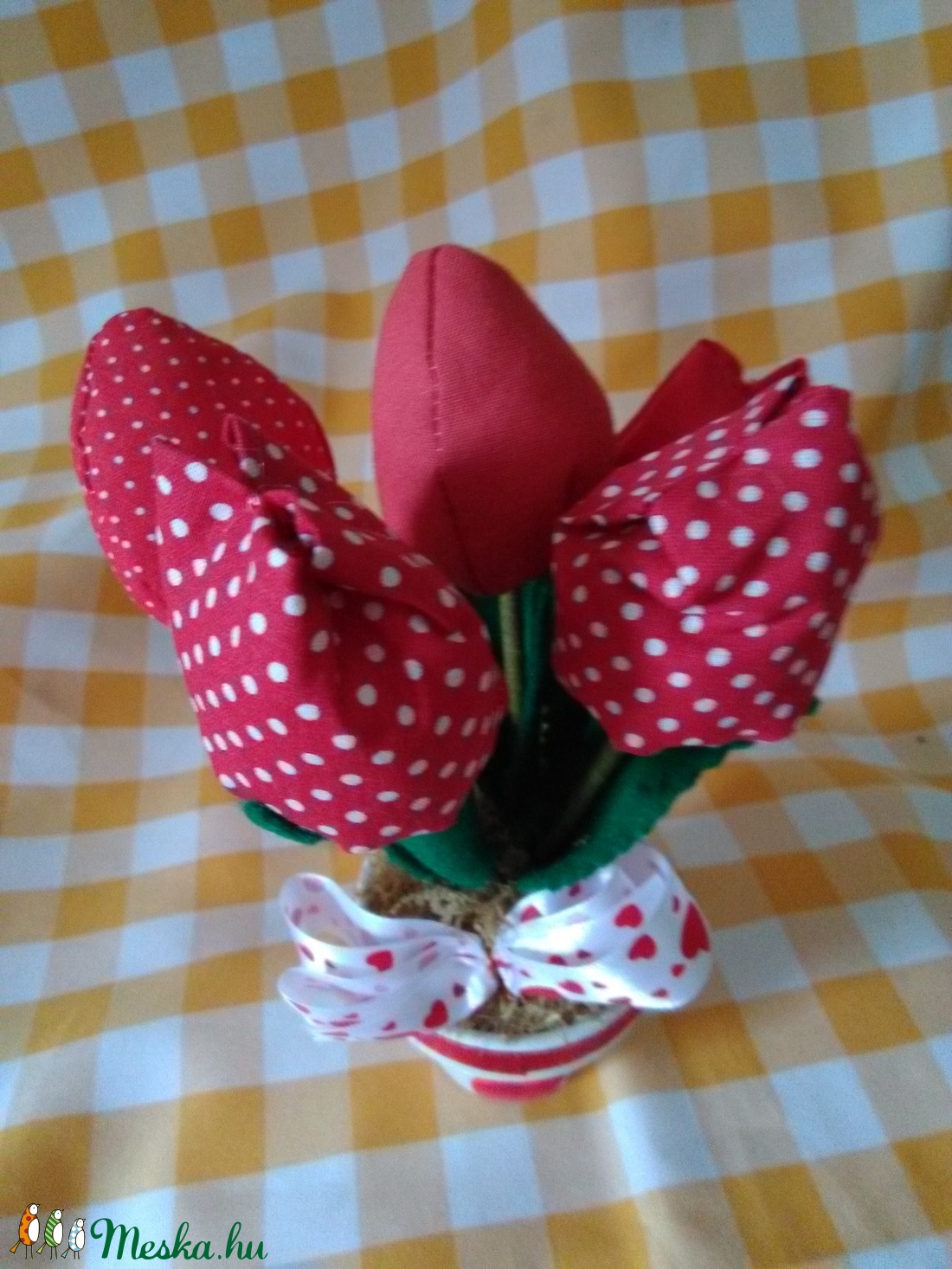 Tulipán cserépben -  - Meska.hu