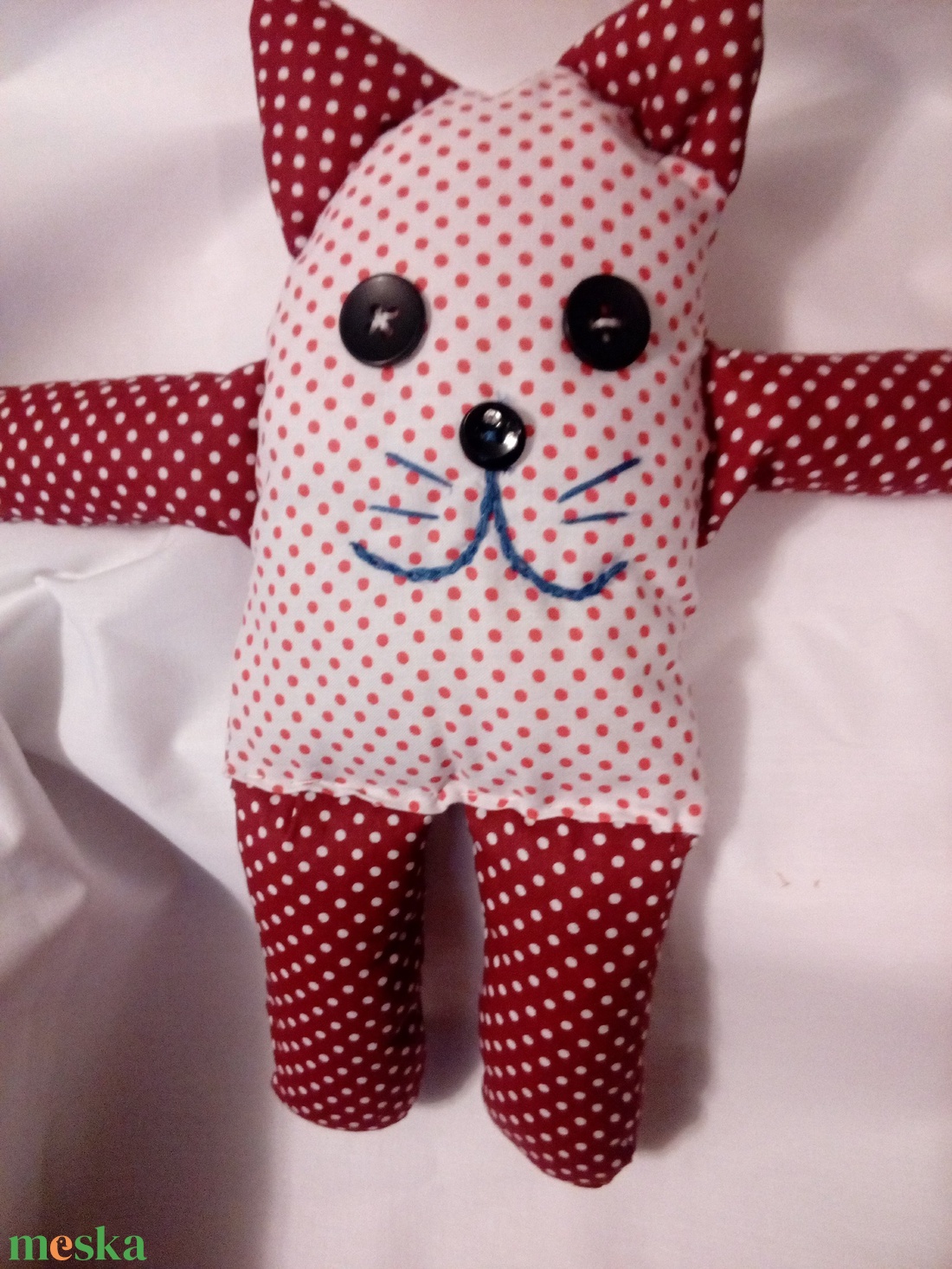 Alvókás állatok - játék & sport - plüssállat & játékfigura - cica - Meska.hu