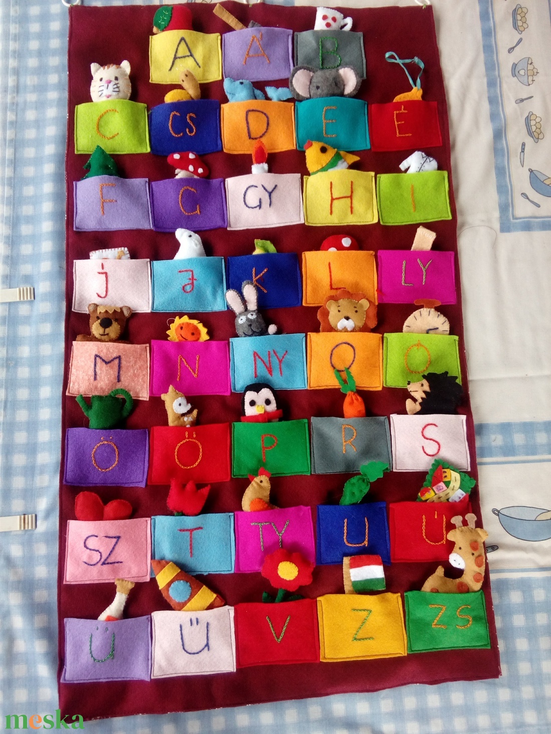 Betúk és hangok - játék & sport - készségfejlesztő és logikai játék - oktató játékok - Meska.hu