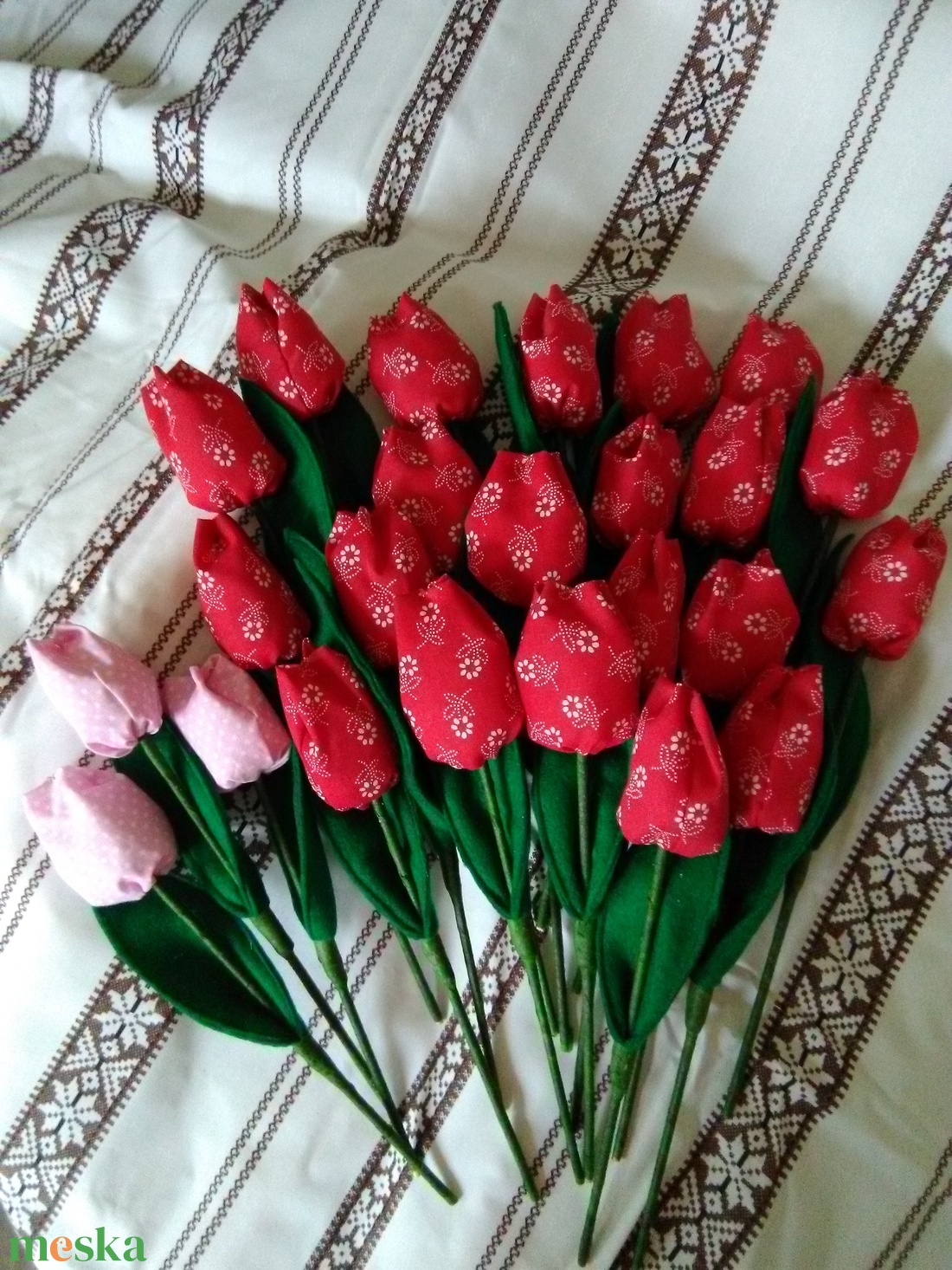 Tulipán - otthon & életmód - virágdekoráció - virágok - virágcsokor - Meska.hu