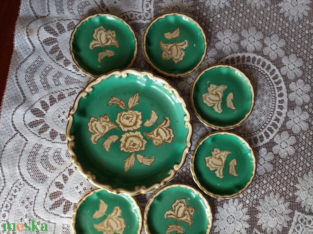 Porcelán süteményes készlet - otthon & életmód - konyhafelszerelés, tálalás - tálalás - tányér & étkészlet - Meska.hu Porcelán süteményes készlet - otthon & életmód - konyhafelszerelés, tálalás - tálalás - tányér & étkészlet - Meska.hu