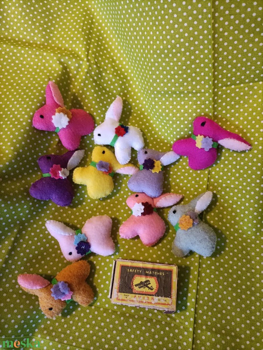 Mini nyuszikák - játék & sport - plüssállat & játékfigura - nyuszi - Meska.hu