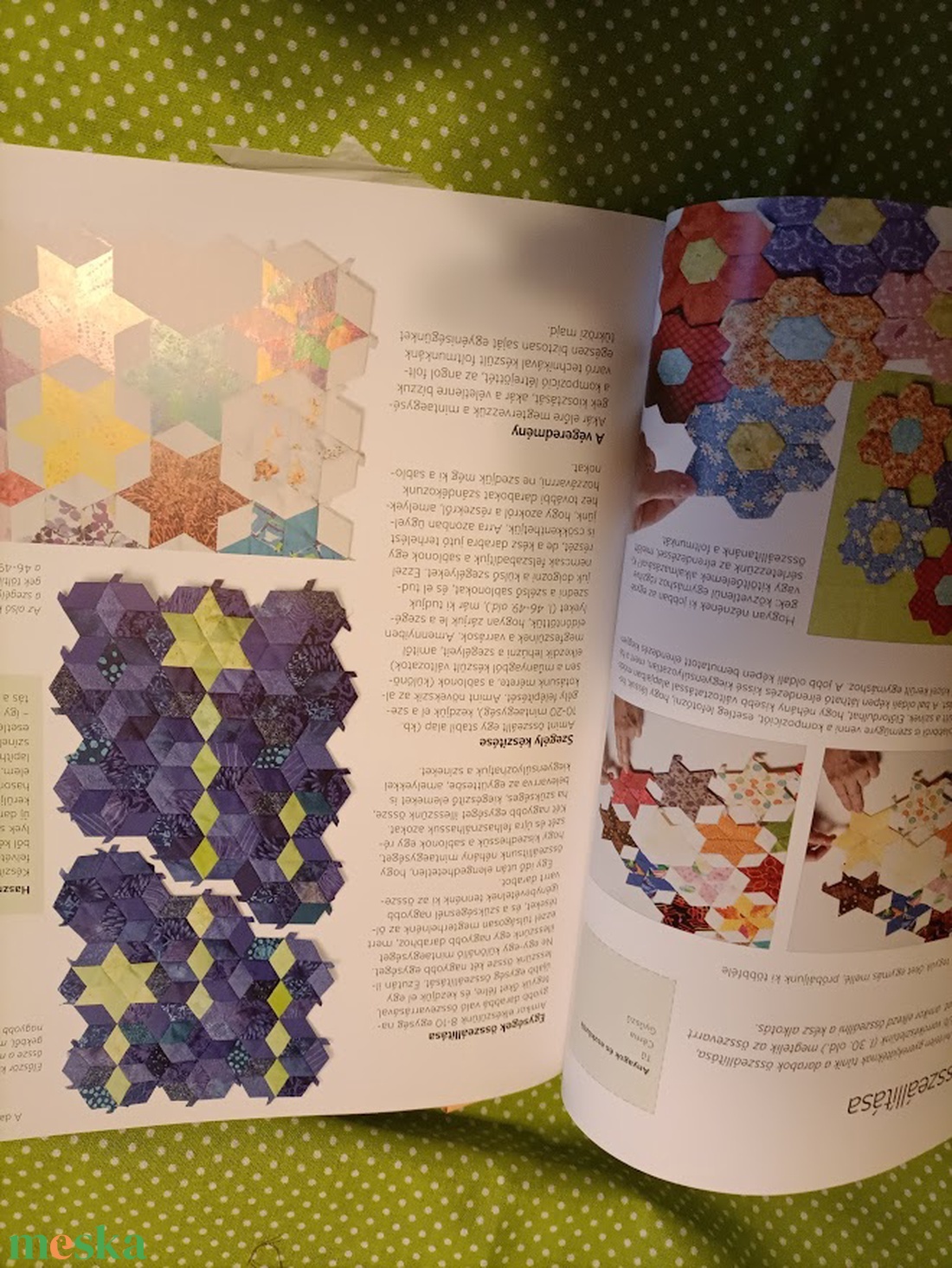 Patchwork otthon és útközben-kézimunka könyv - kellékek & szerszámok - könyv, újság - új könyv - Meska.hu Patchwork otthon és útközben-kézimunka könyv - kellékek & szerszámok - könyv, újság - új könyv - Meska.hu
