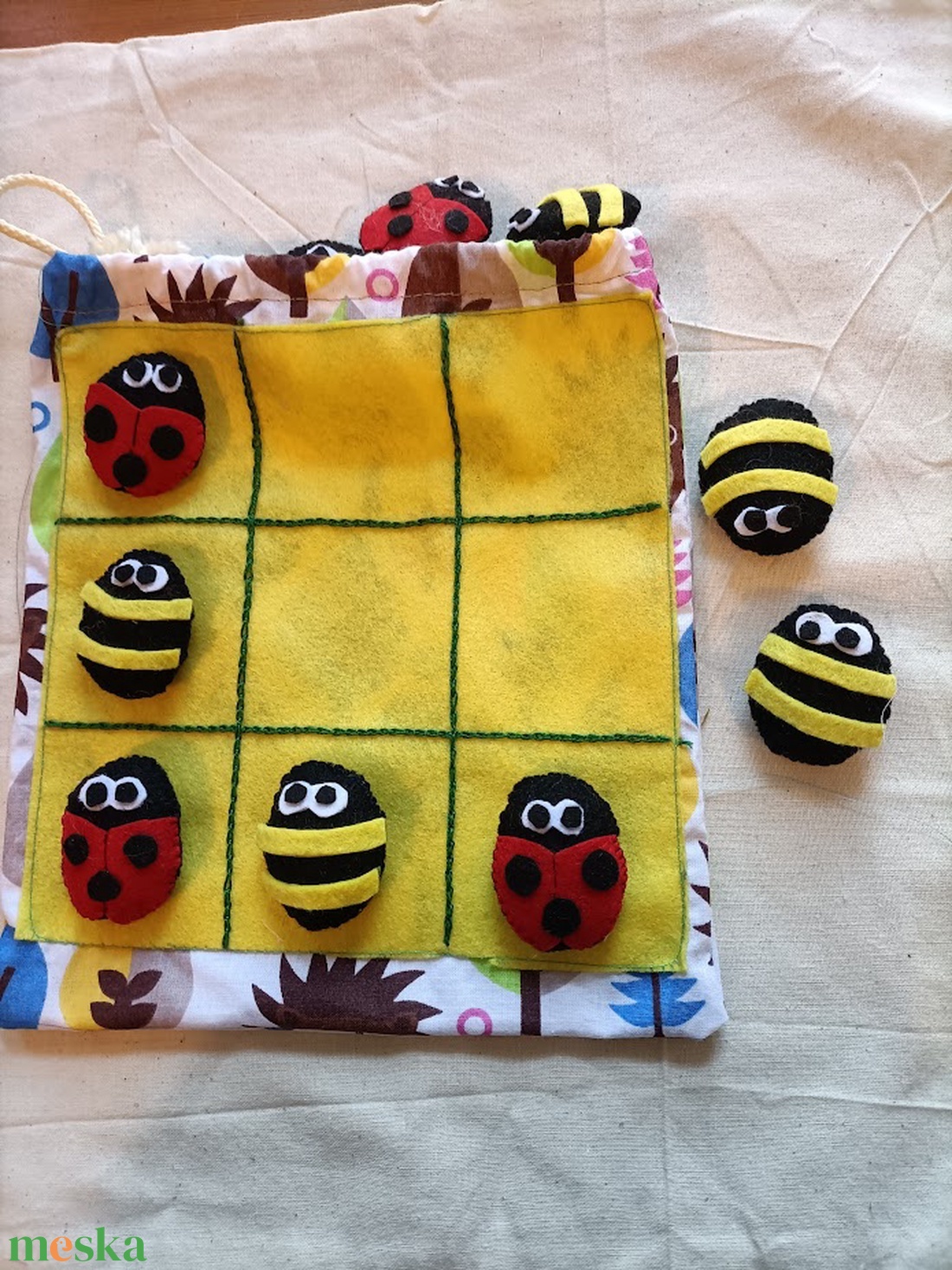 Amöba zsákban - játék & sport - készségfejlesztő és logikai játék - logikai játékok - Meska.hu