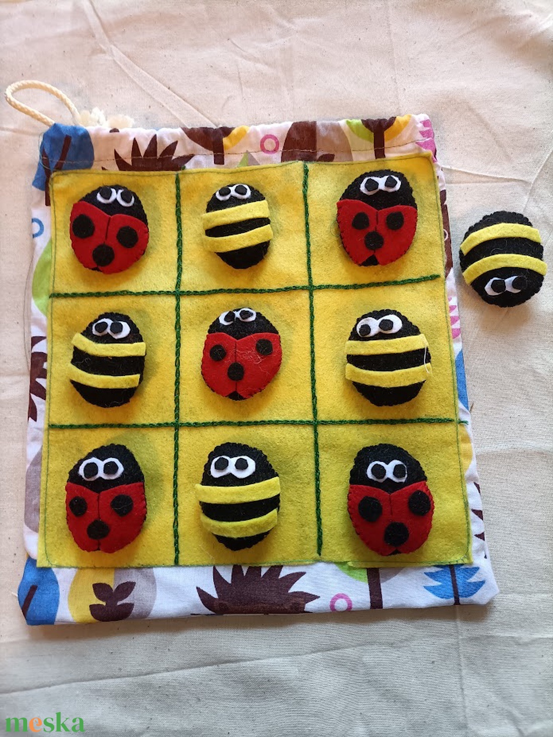 Amöba zsákban - játék & sport - készségfejlesztő és logikai játék - logikai játékok - Meska.hu