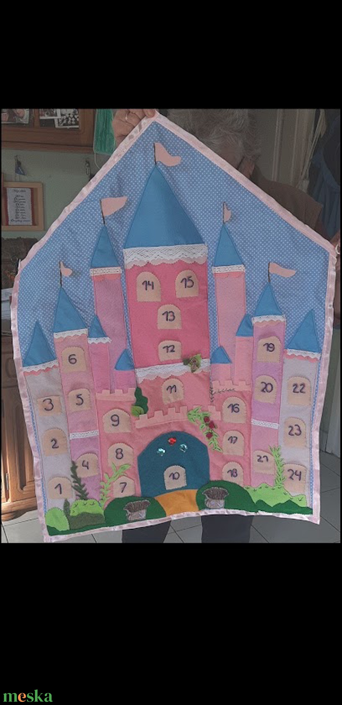 Adventi naptár-Disney figurákkal - karácsony - adventi díszek - adventi naptár - Meska.hu